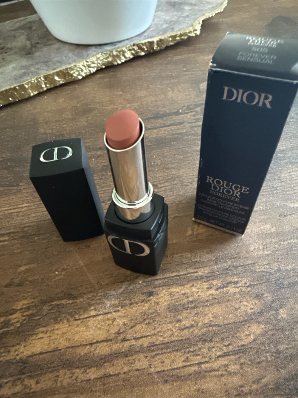 Dior Rouge Dior Forever Lipstick - Warm Nude Mauve